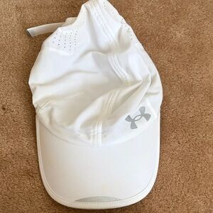 Under armour white womens hat